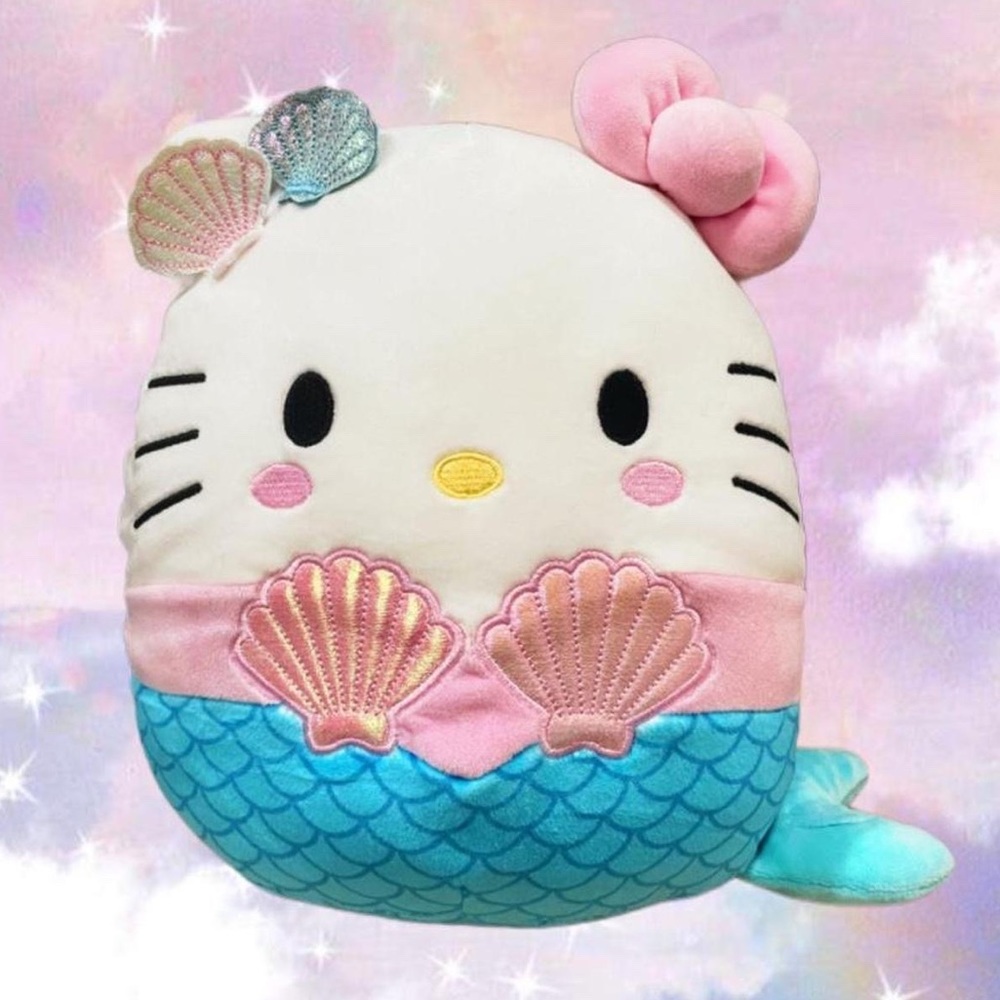 🌸 Hello Kitty Mermaid Squishmallow 🐚